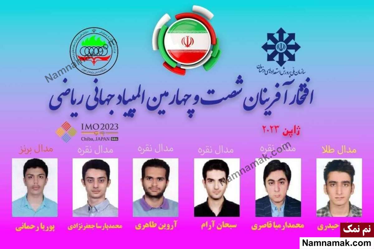بیوگرافی اعضای تیم ملی المپیاد ریاضی بیوگرافی اعضای تیم ملی المپیاد ریاضی