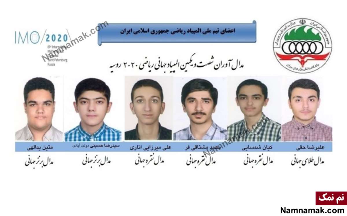 بیوگرافی اعضای تیم ملی المپیاد ریاضی بیوگرافی اعضای تیم ملی المپیاد ریاضی