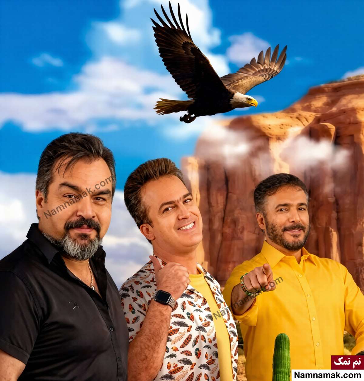 زندگینامه سیدجواد هاشمی و همسرش شهرام قائدی و سیدجواد هاشمی در برنامه تی ان تی