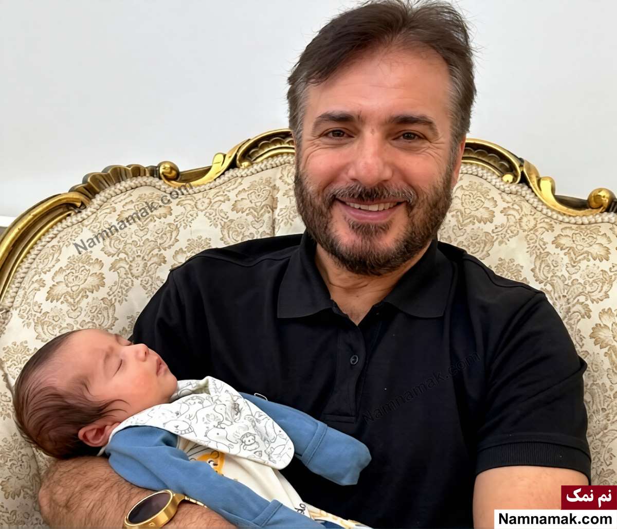 زندگینامه سیدجواد هاشمی و همسرش سیدجواد هاشمی و نوه اش یاسین