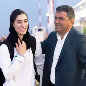 بیوگرافی آتوسا گلشادنژاد کاراته و همسرش + فرزندان