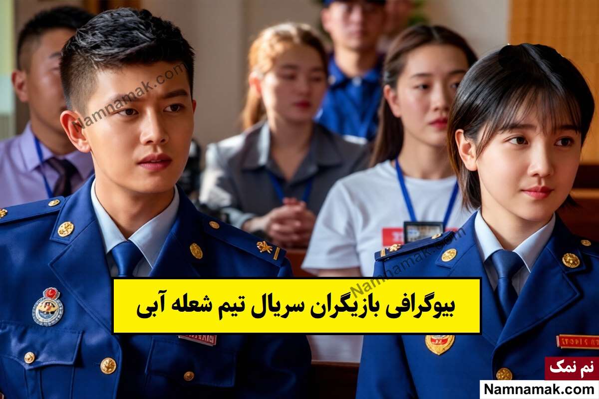 بیوگرافی بازیگران سریال تیم شعله آبی [داستان و نقش]