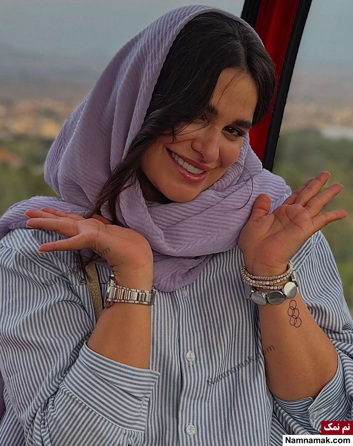 زندگینامه نجمه خدمتی و همسرش نجمه خدمتی - Najmeh Khedmati