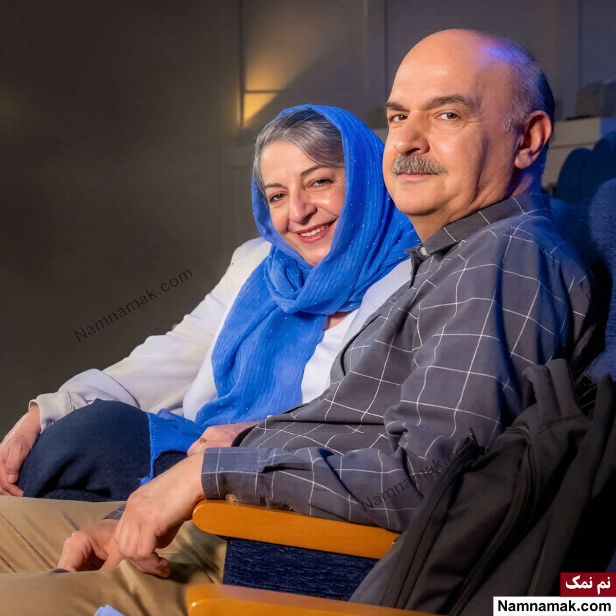 زندگینامه مرضیه برومند و همسرش مرضیه برومند و ایرج طهماسب