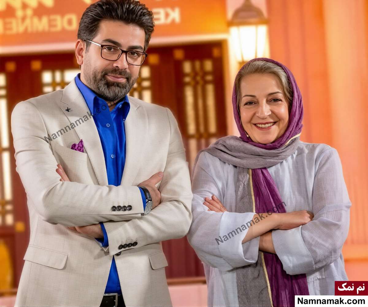 زندگینامه مرضیه برومند و همسرش مرضیه برومند و فرزاد حسنی