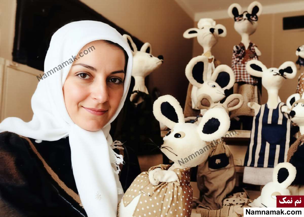 زندگینامه مرضیه برومند و همسرش مرضیه برومند در مدرسه موشها