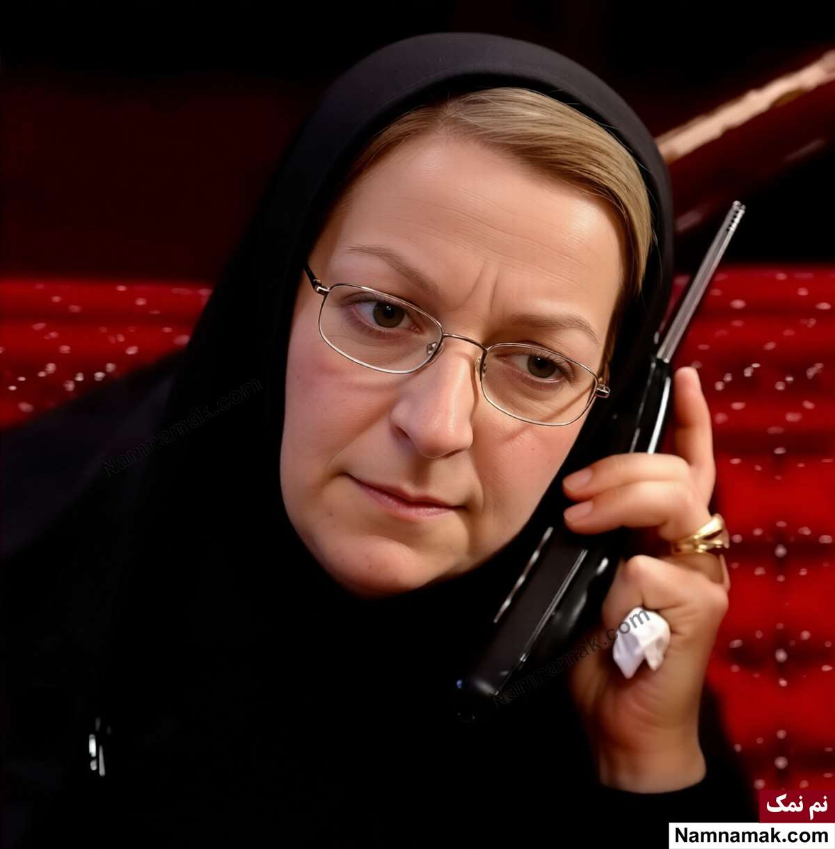 زندگینامه مرضیه برومند و همسرش مرضیه برومند در فیلم چند تار مو