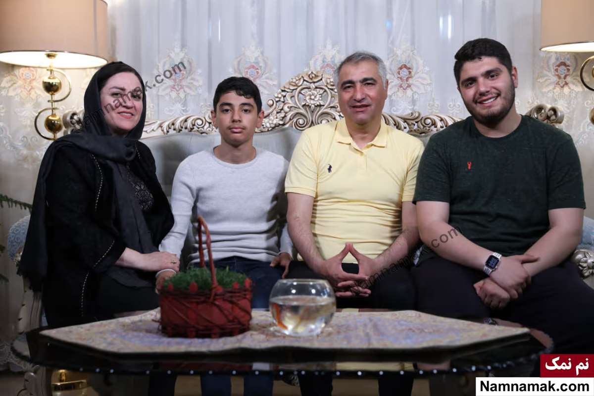 زندگینامه ساکت الهامی و همسرش ساکت الهامی و همسرش و فرزندان