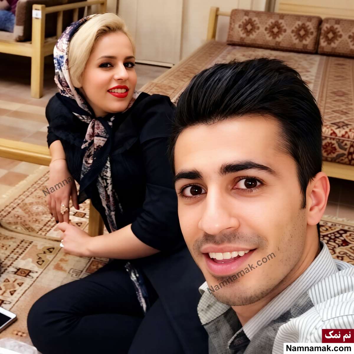 زندگینامه احسان پهلوان و همسرش احسان پهلوان و همسرش لیدا