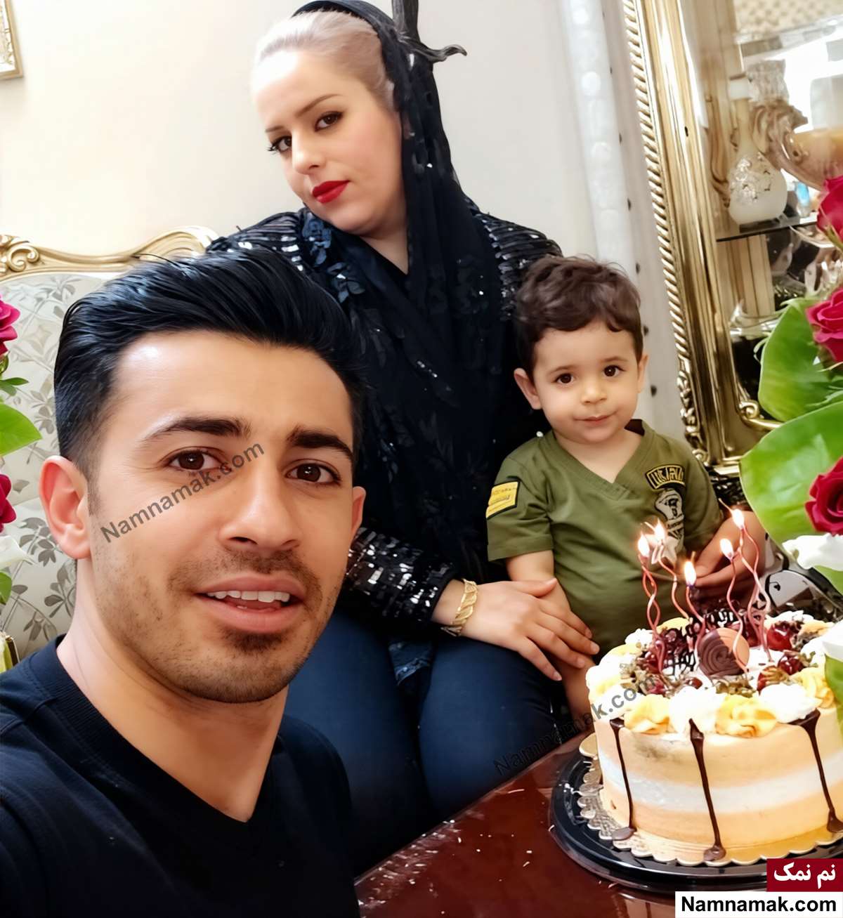 زندگینامه احسان پهلوان و همسرش احسان پهلوان و همسرش