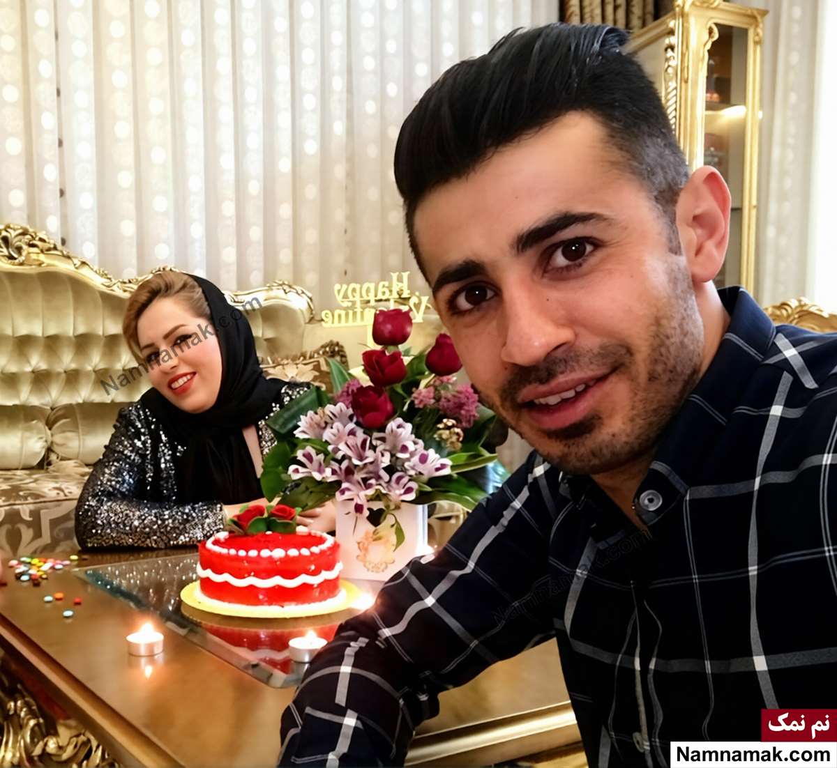 زندگینامه احسان پهلوان و همسرش احسان پهلوان و همسرش