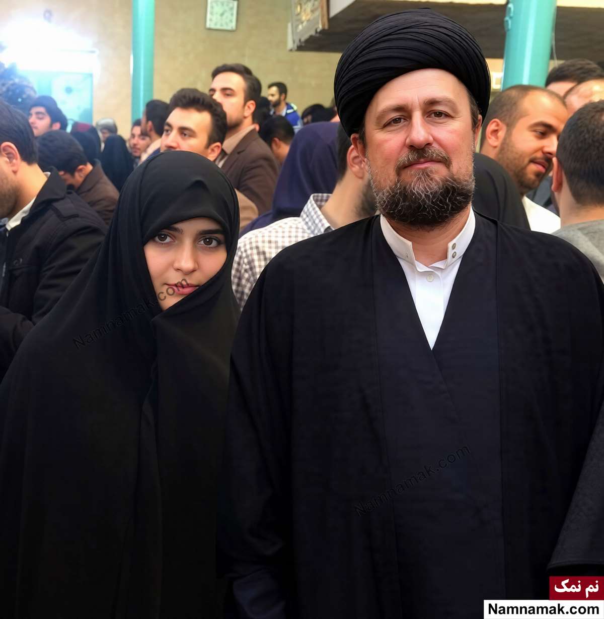 زندگینامه حسن خمینی و همسرش سید حسن خمینی و همسرش ندا بجنوردی