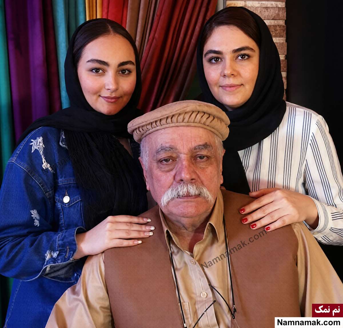 زندگینامه چنگیز وثوقی و همسرش چنگیز وثوقی و دخترانش غنچه وثوقی و گلزار وثوقی