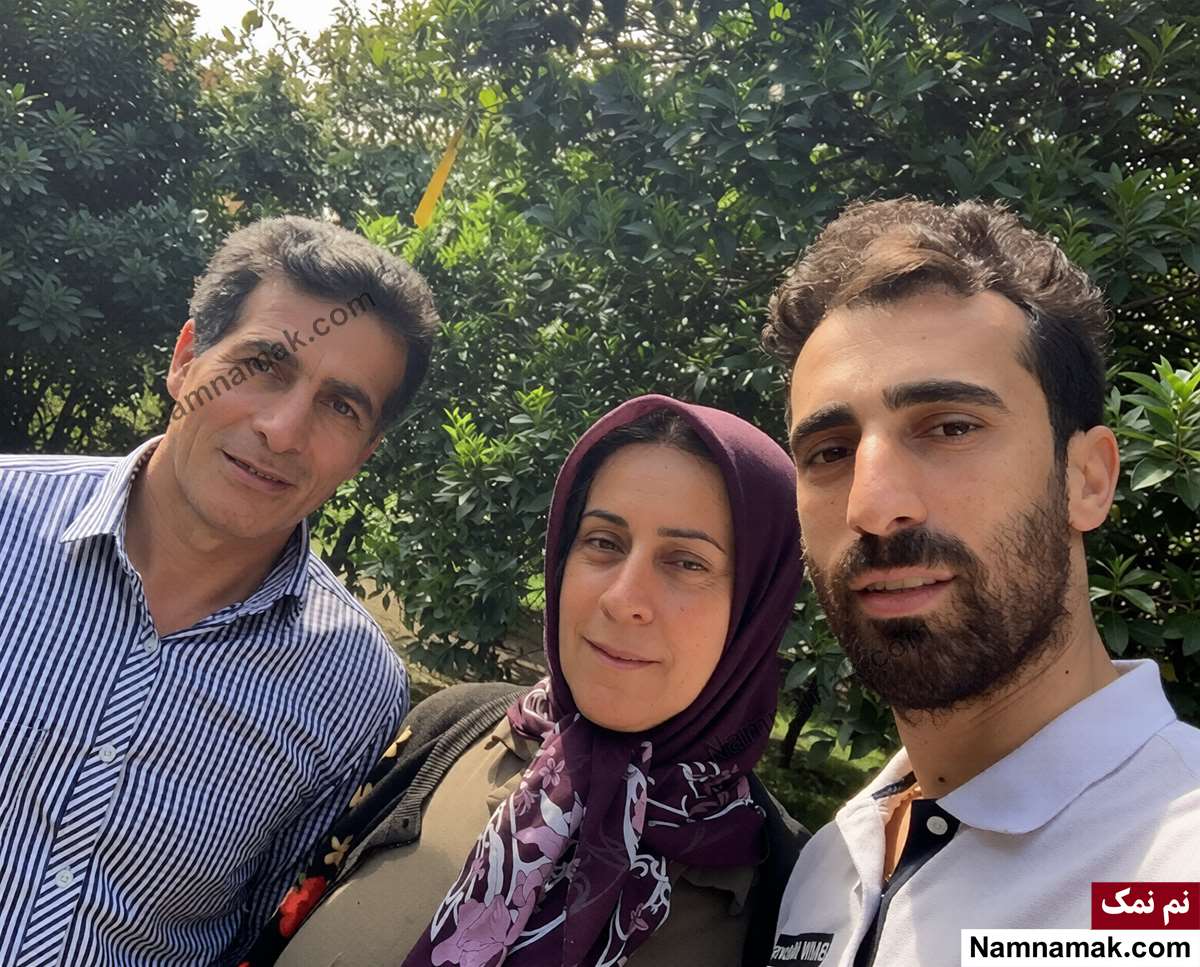 زندگینامه امین قاسمی نژاد و همسرش پدر و مادر امین قاسمی نژاد