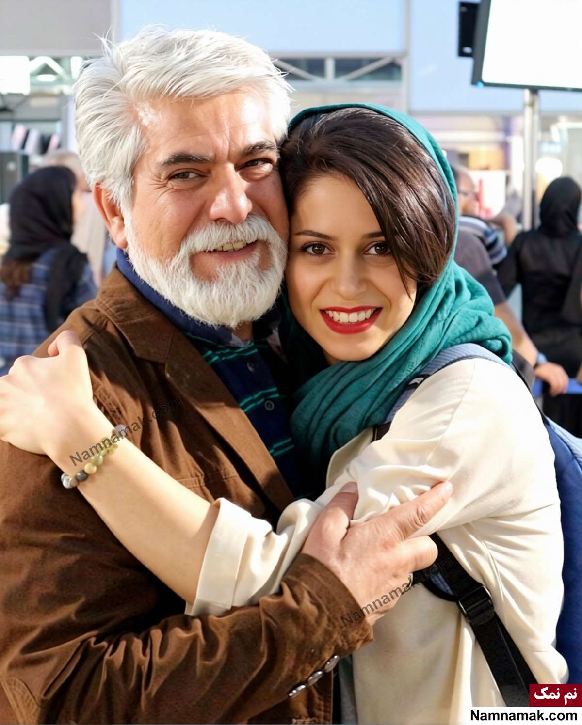 زندگینامه حسین پاکدل و همسرش صبا پاکدل دختر حسین پاکدل