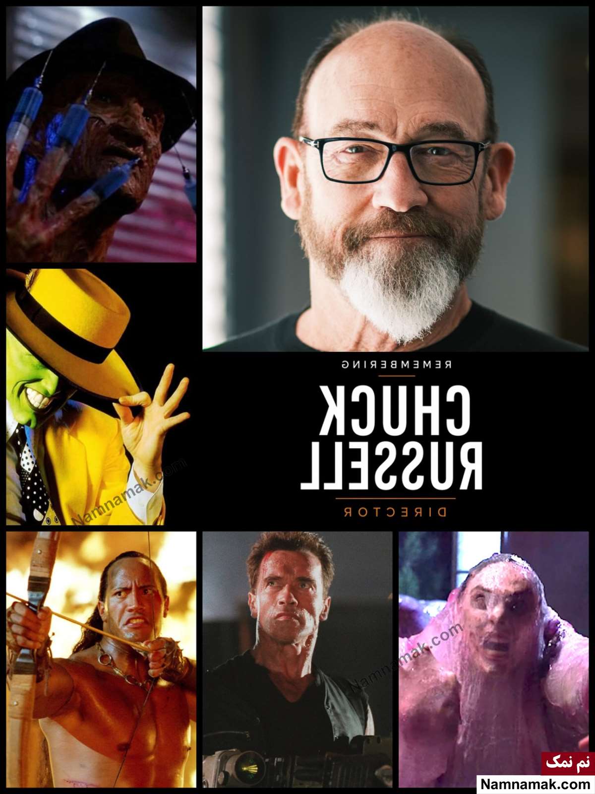زندگینامه چاک راسل و همسرش چاک راسل - Chuck Russell