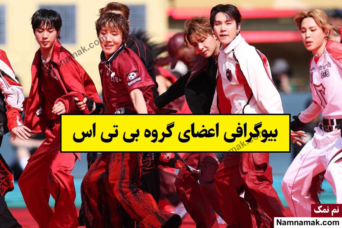 بیوگرافی گروه بی تی اس