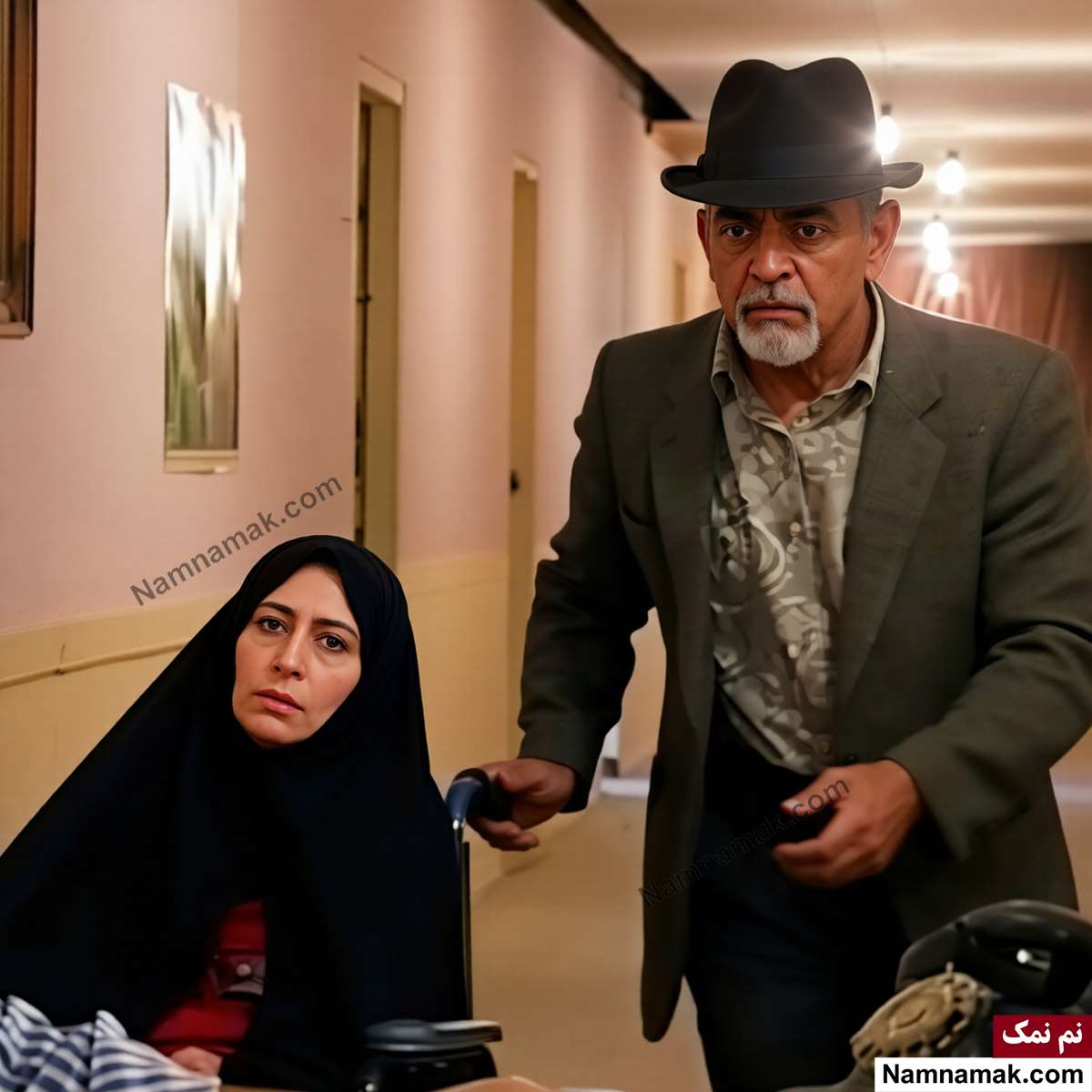 زندگینامه ثریا حلی و همسرش ثریا حلی بازیگر نقش مونس زن اصغر کپک در سریال خواب و بیدار