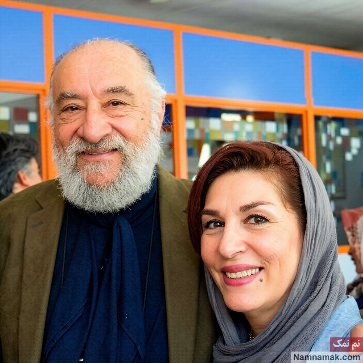 فرشته یغمایی همسر داریوش ارجمند Fereshteh Yaghmaei - فرشته یغمایی