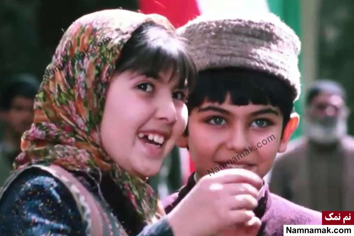کودکی لیلی در سریال در چشم باد