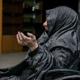 مریم حاصلی مادر شهید اکبر حیدری حسین آبادی درگذشت
