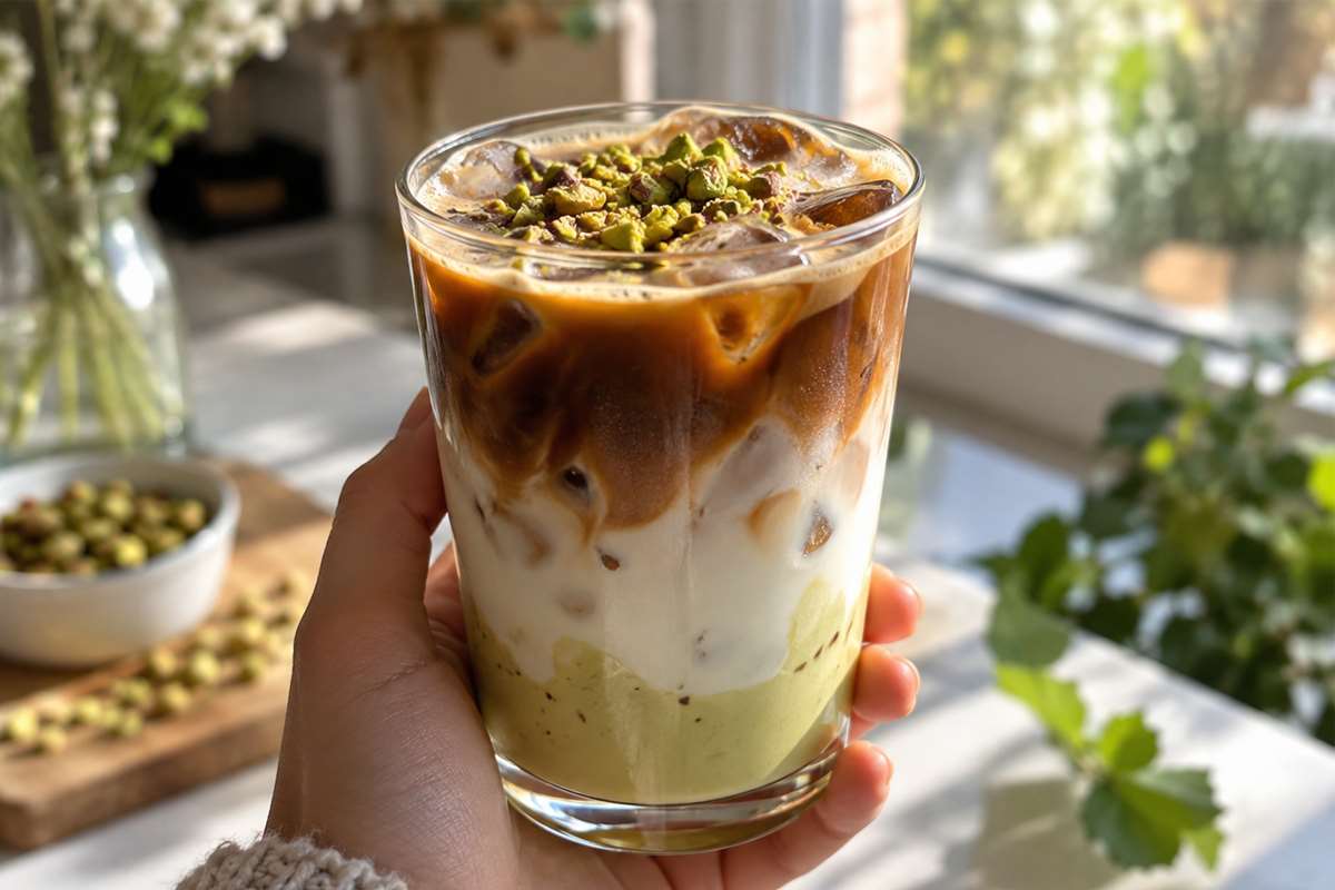 طرز تهیه آیس لته پسته