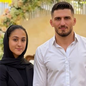 بیوگرافی محمد نخودی کشتی گیر و همسرش + فرزندان