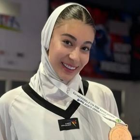 بیوگرافی ساغر مرادی تکواندوکار و همسرش + ناگفته ها