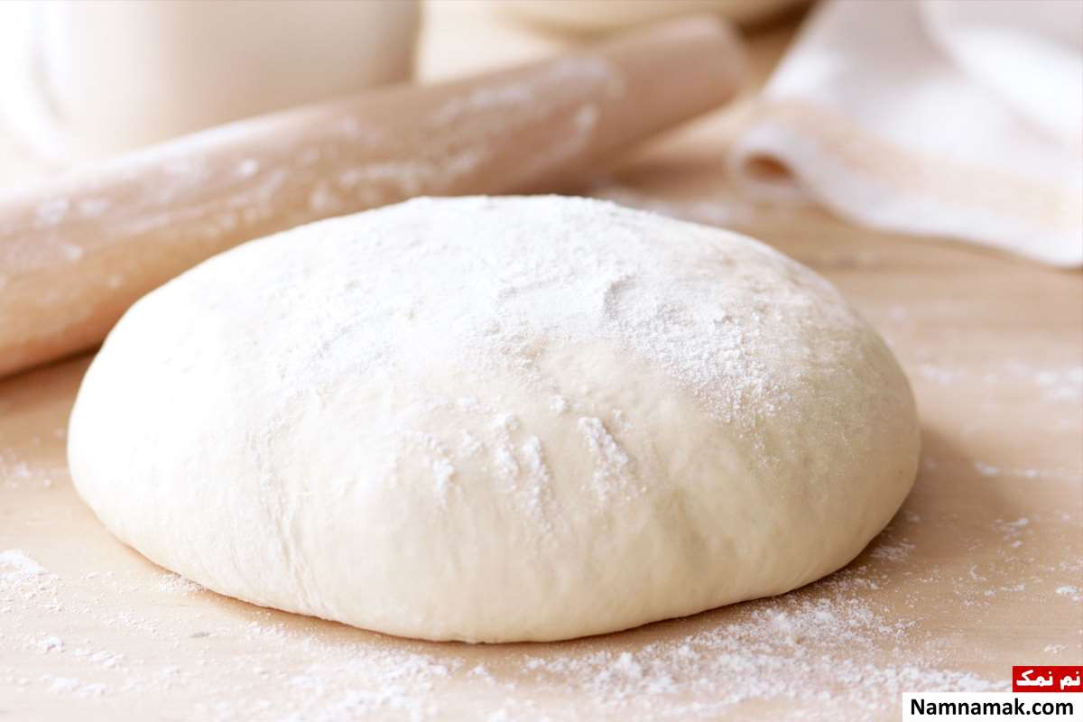 خمیر پیتزا