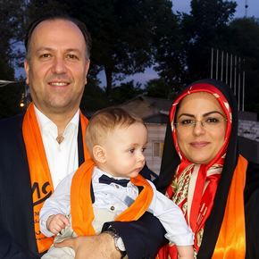 بیوگرافی زهرا رکوعی و همسرش علیرضا نادری + فرزندان