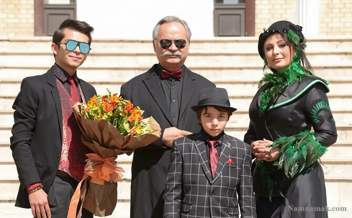 زندگینامه ارسلان قاسمی و همسرش ارسلان قاسمی و نیوشا ضیغمی در فیلم هشتگ