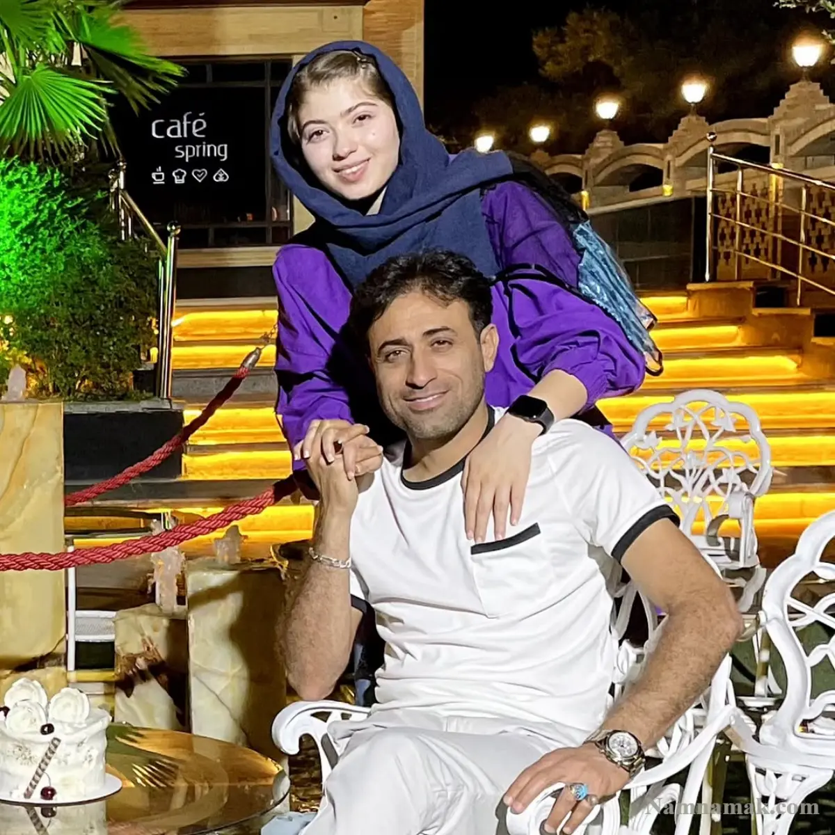 زندگینامه مهدی رجب زاده و همسرش مهدی رجب زاده و دخترش آیناز