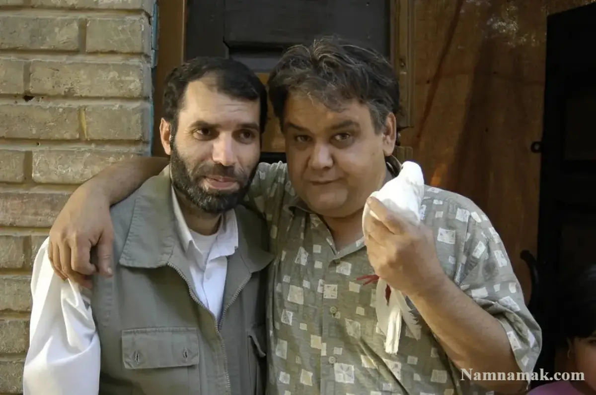 زندگینامه مسعود ده نمکی و همسرش مسعود ده نمکی و اکبر عبدی