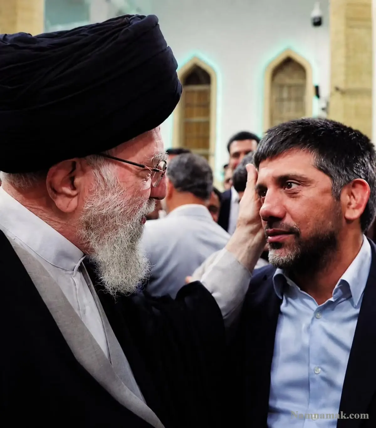 زندگینامه علیرضا دبیر و همسرش علیرضا دبیر و آیت الله علی خامنه ای