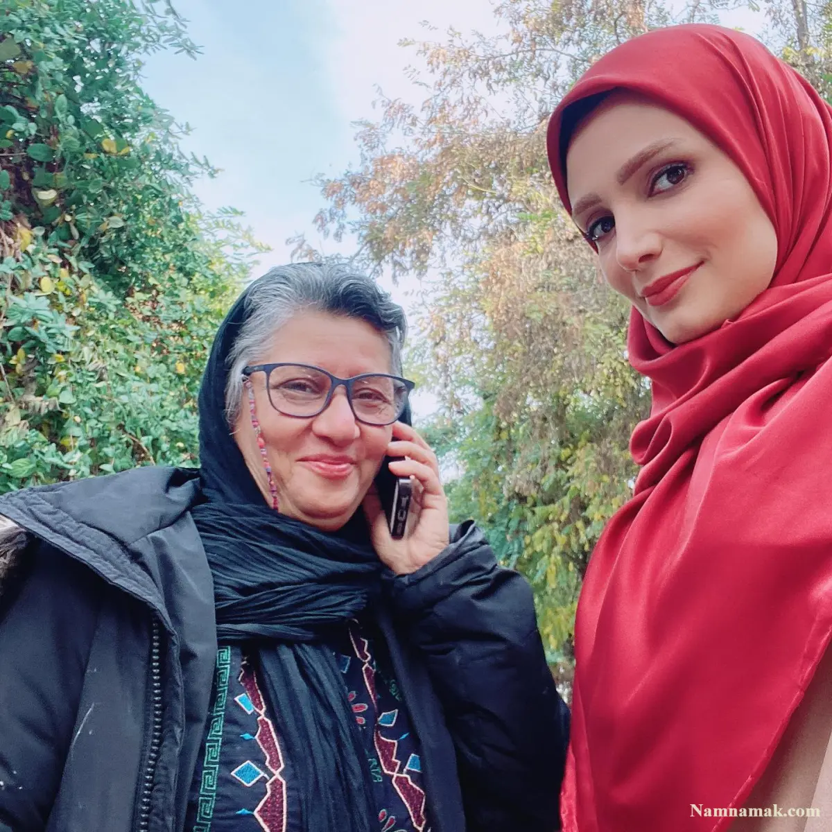 زندگینامه الناز آبشاری و همسرش الناز آبشاری - Elnaz Abshari
