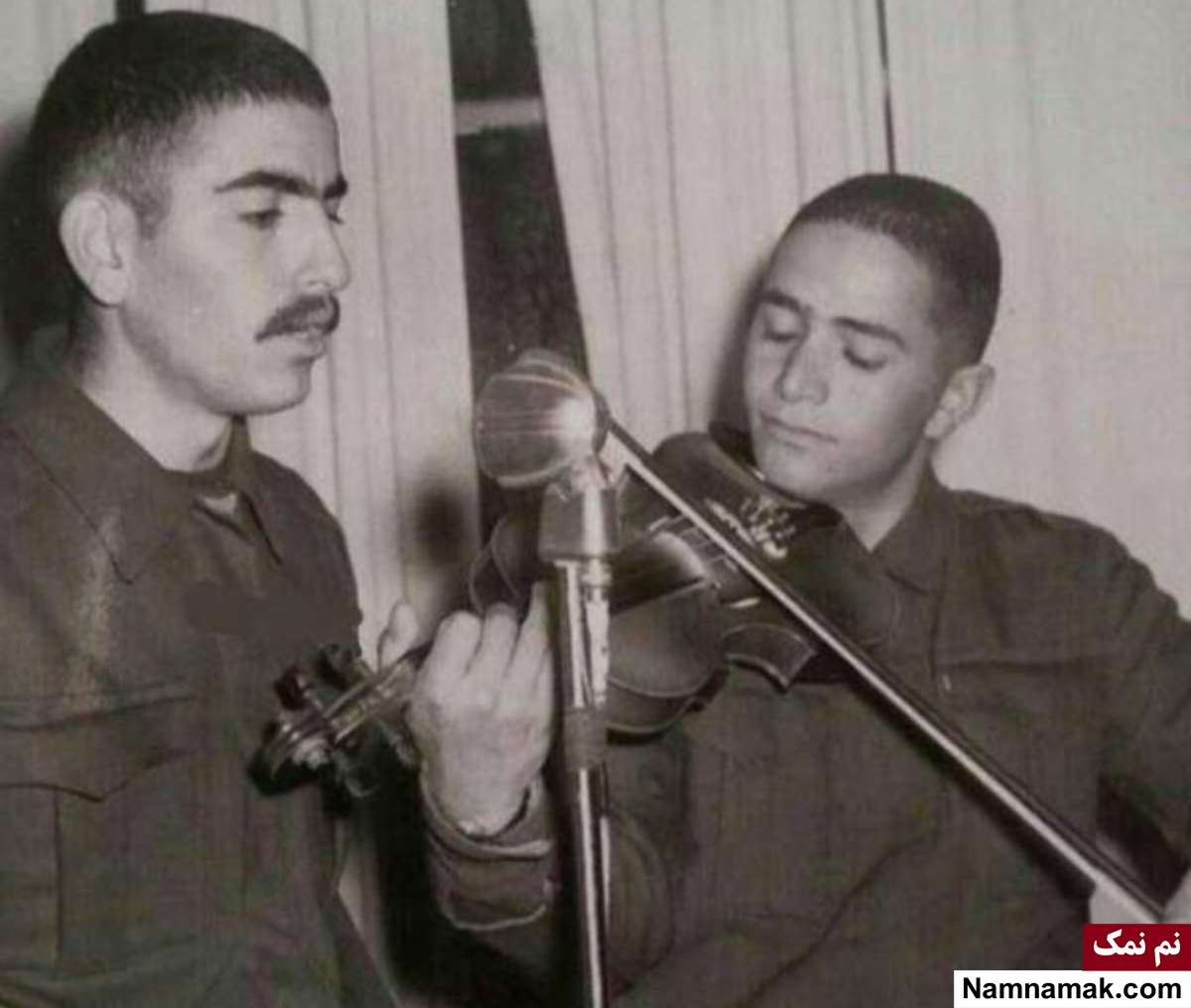زندگینامه شهرام ناظری و همسرش عکس جوانی شهرام ناظری