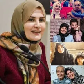 بیوگرافی گیتی خامنه مجری قدیمی و همسرش + فرزندان