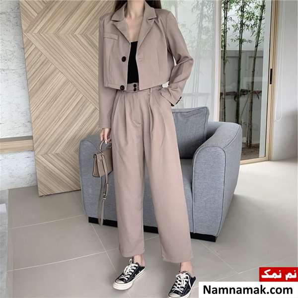 مدل های کت و شلوار کوتاه زنانه و دخترانه