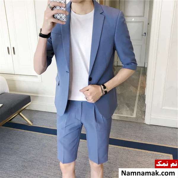 مدل های کت و شلوار کوتاه مردانه و پسرانه