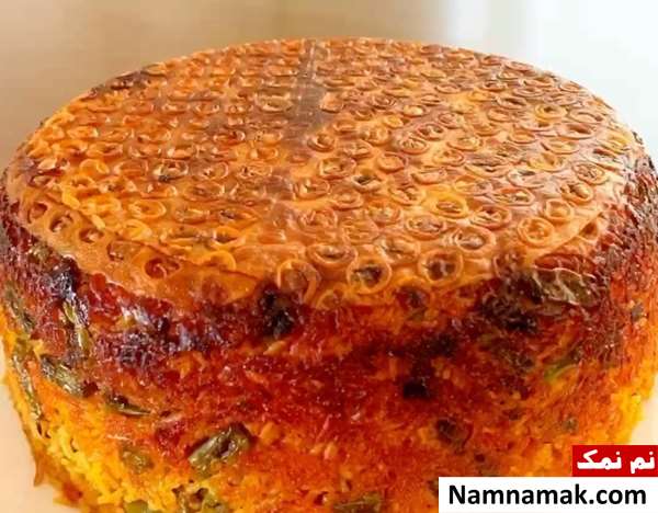 طرز تهیه انواع ته دیگ ماکارونی