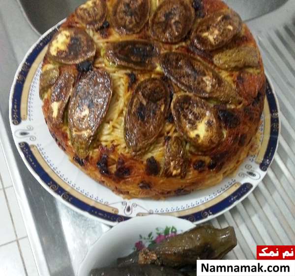 طرز تهیه انواع ته دیگ ماکارونی