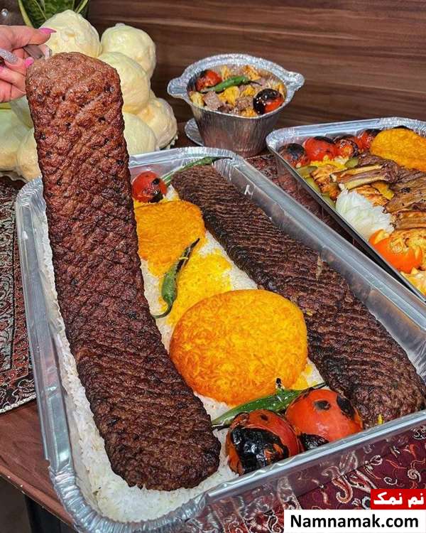 کباب برگ با گوشت چرخ کرده