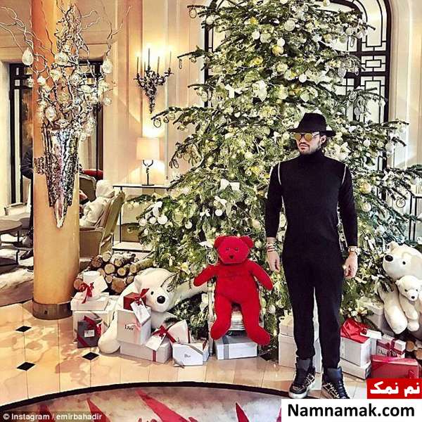 کریسمس لاکچری بچه پولدارها در اینستاگرام
