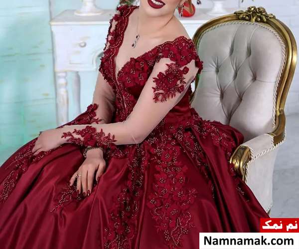 لباس عروس قرمز