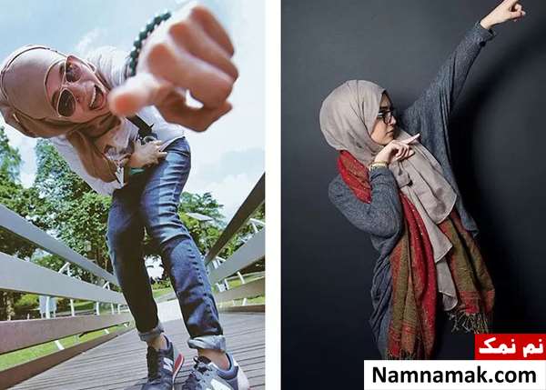 ژست عکس سلفی