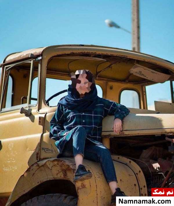 ژست عکس دخترانه هنری و مجلسی