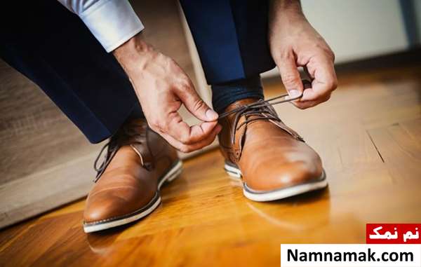 نحوه تمیز کردن کفش چرم روشن