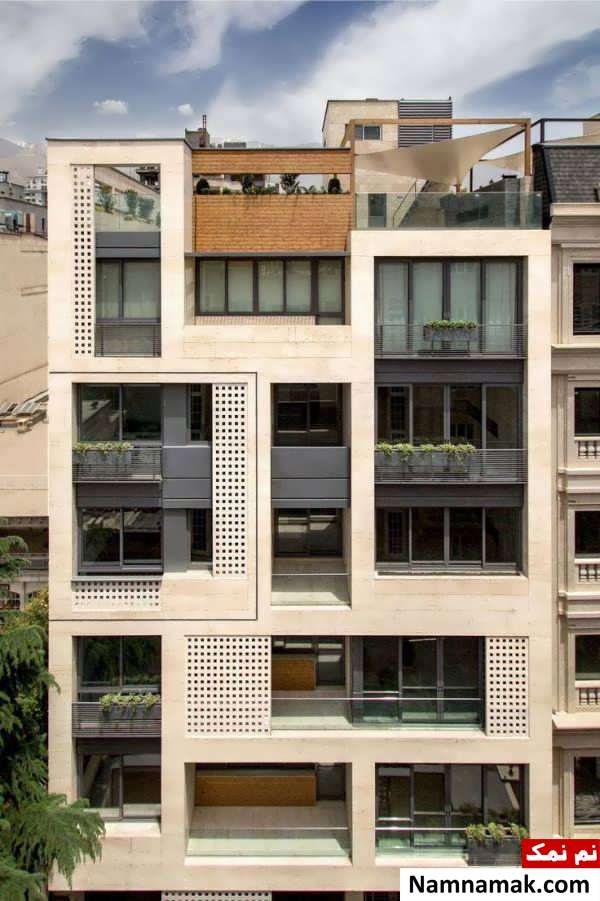 طراحی نمای ساختمان 