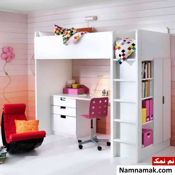 مدل تخت خواب دخترانه