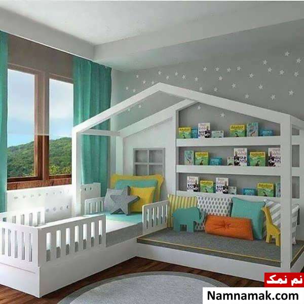 مدل تخت خواب فانتزی و زیبا کودک
